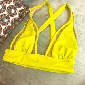 ASOS Swim - ASOS Neon Yellow Bikini Top ASOS Swim - ASOS Neon Yellow Bikini Top